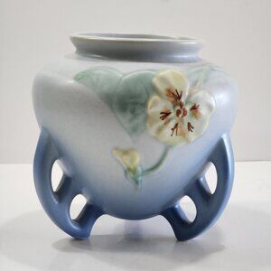 1930's Weller Pottery Blue Panella Vase